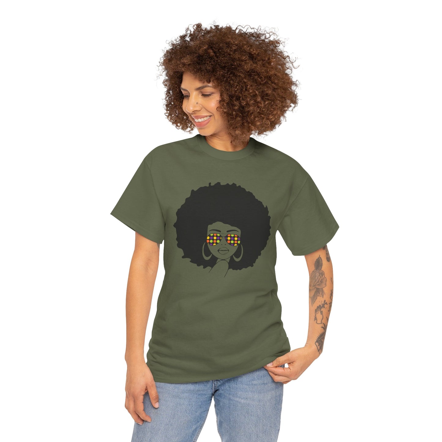 Afro Women's T-Shirt