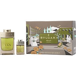 BVLGARI MAN WOOD ESSENCE by Bvlgari - EAU DE PARFUM SPRAY 3.4 OZ & EAU DE PARFUM SPRAY