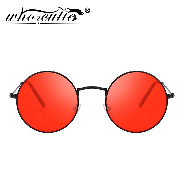 Small Retro Round Sunglasses Brand Design Vintage Sun Glasses