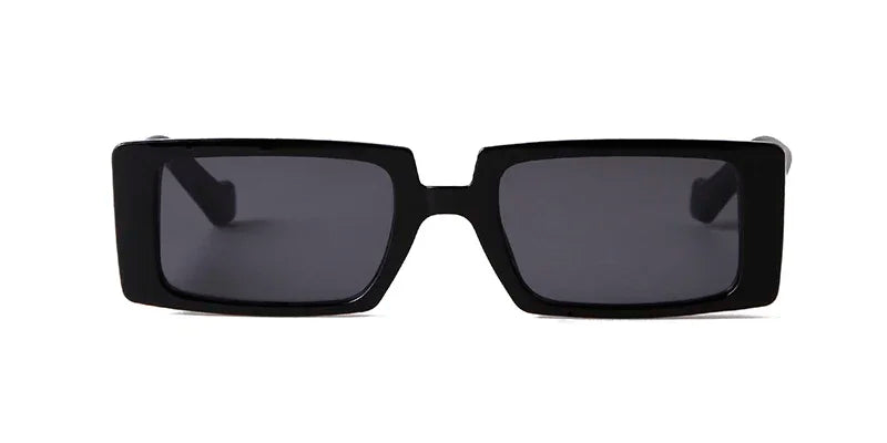 Retro Rectangle Sunglasses Design Fashion Flat Top Sun Glasses Shades