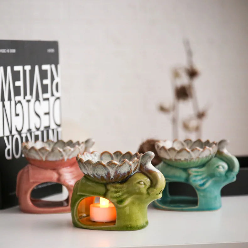 Decoration Health Beauty Gift  Incense Burner Ceramic Incense Oil Burner