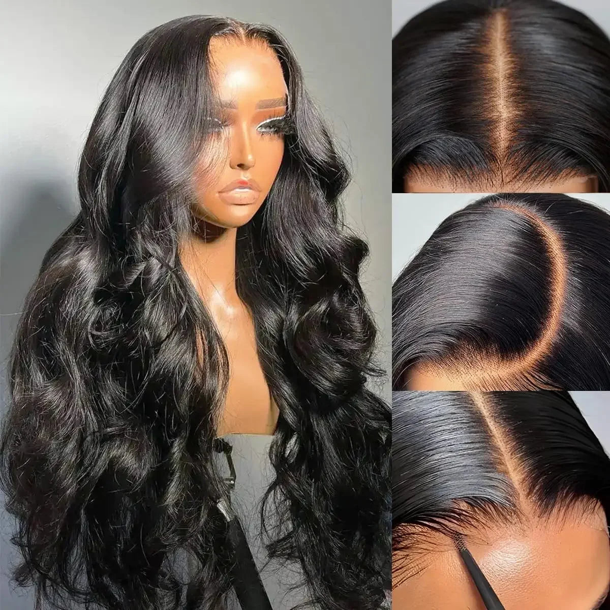 Glueless Wig Human Hair Ready To wear Pre Cut Pre Plucked 4x4 5x5 Hd Transparent Body Wave Lace Closure Wig Brazilian Wigs