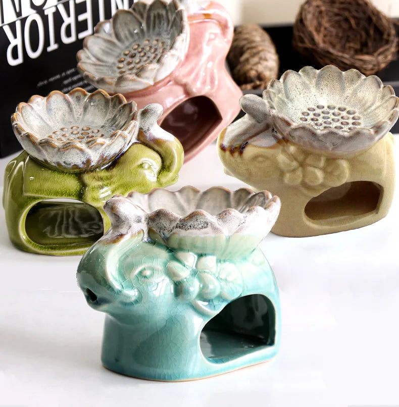 Decoration Health Beauty Gift  Incense Burner Ceramic Incense Oil Burner