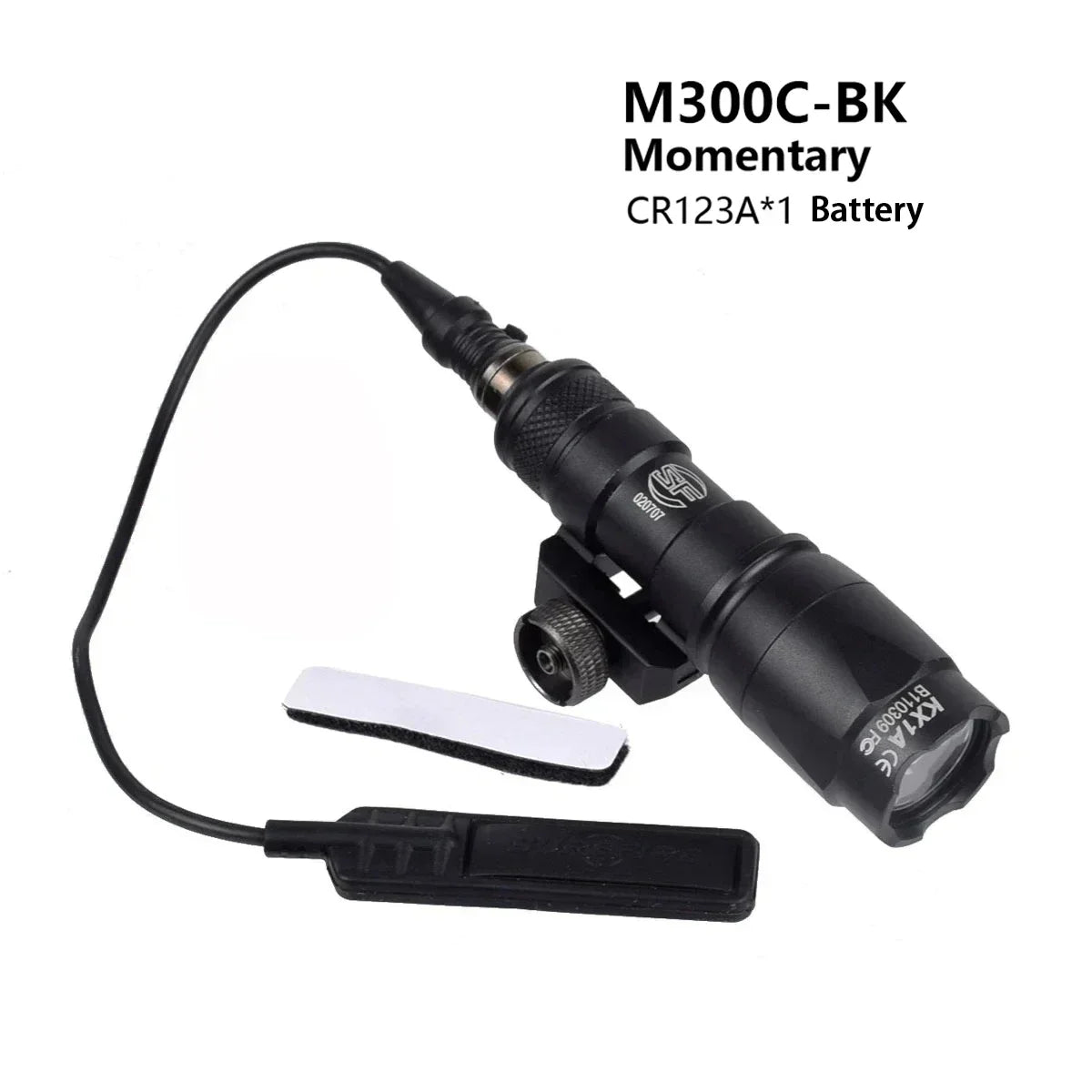 Tactical Surefir M300 M300B M300C Airsoft Powerful Flashlight Tactical Torch Scout Rifle Weapon Gun Light Dual Function Switch