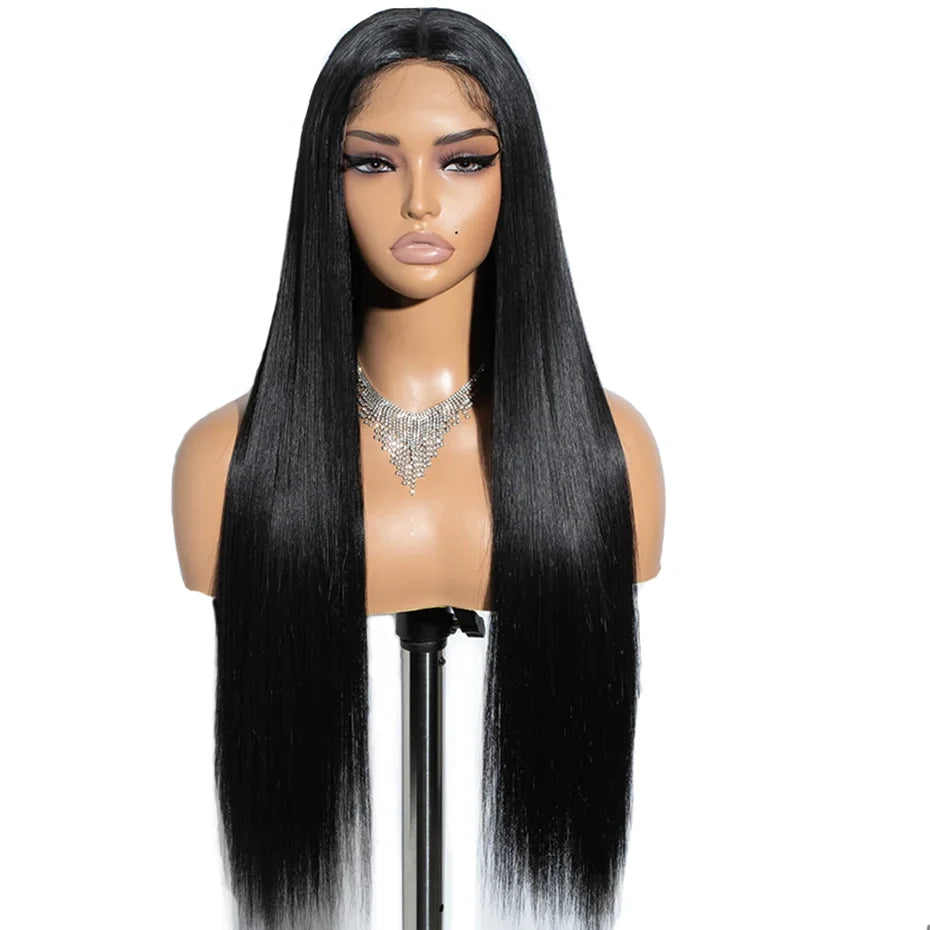 Wear Easy Go Wig Human Hair Ready To Wear Pre plucked Straight Human Hair Wigs 5x5 Lace Closure Pre Cut 13x4 Lace Front Wigs