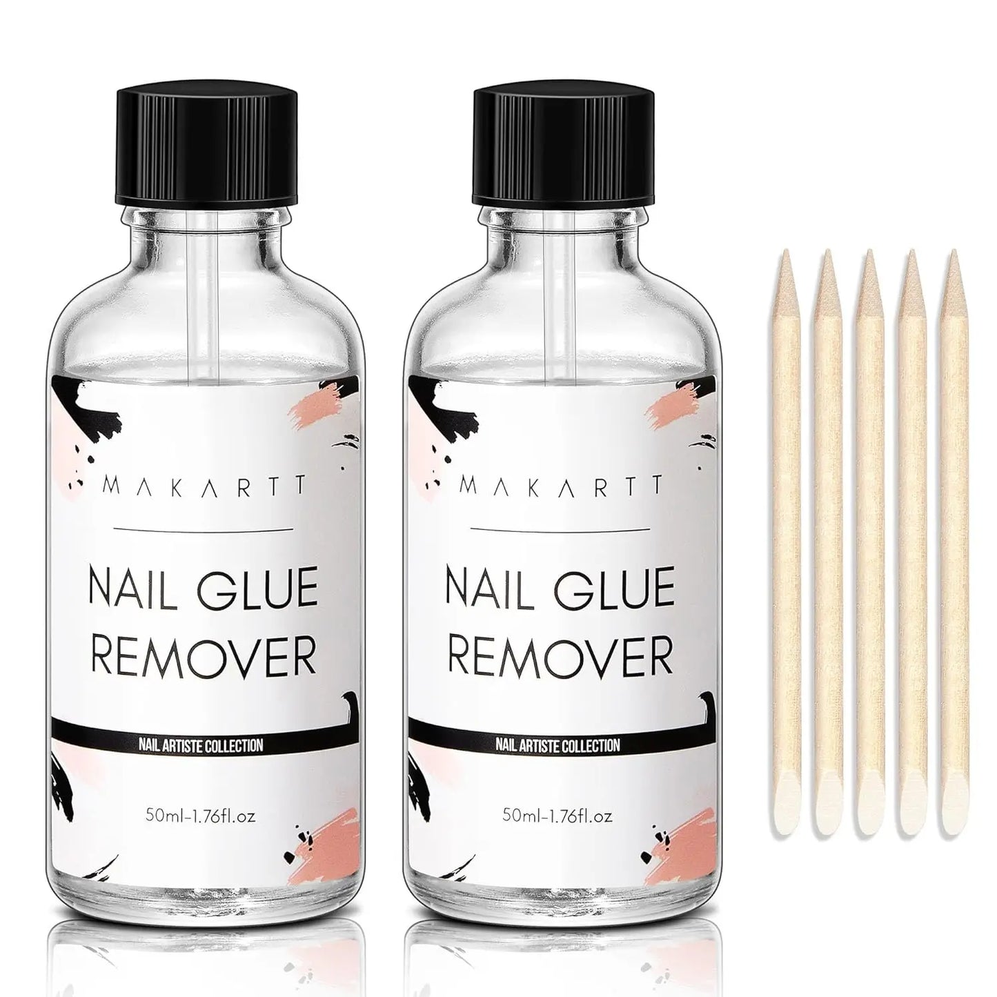 Nail Glue Remover Glue Off for False Nails, Press ON Nails Glue Remover Fake Nail Adhesives Remover Nail Glue