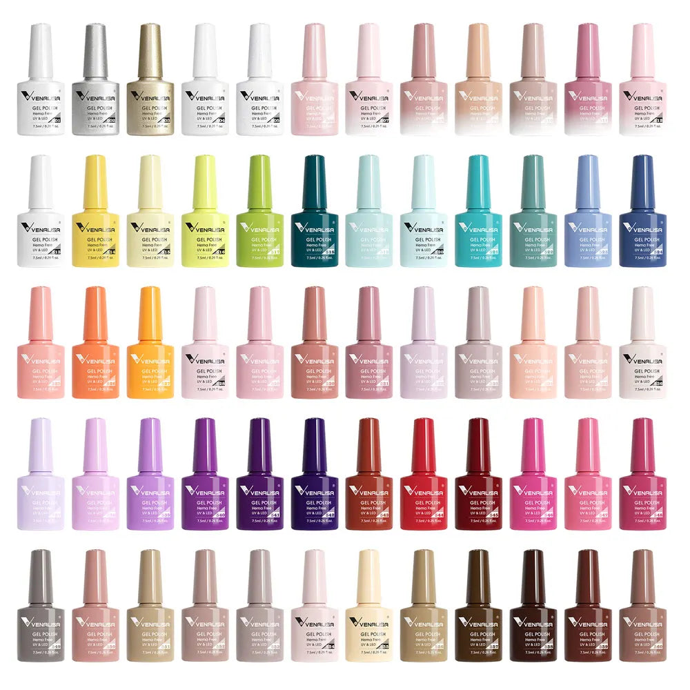 Kit Nail Gel Polish HEMA FREE Glitter Great Coverage Semi Permanent Nude Pink Jelly Color Gel Varnish Nail Set