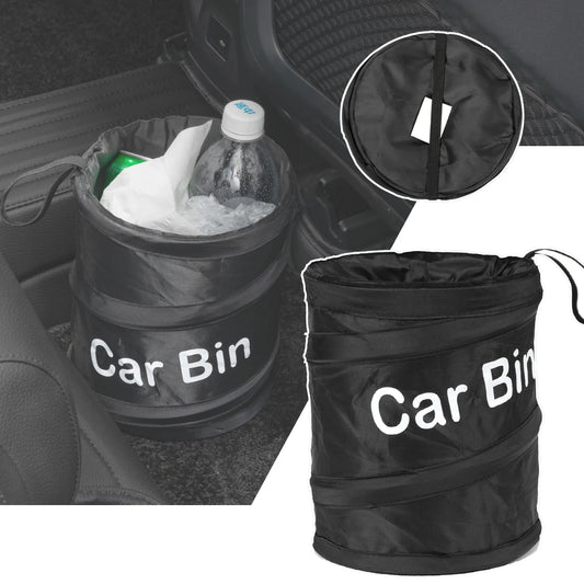 Car Trash Portable Vehicle Garbage Can Foldable Pop-up Waterproof Bag Waste Basket Auto Accessories Interior Car Accessory