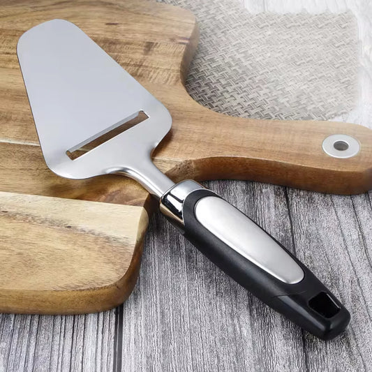 New Cheese Slicer Stainless-Steel Heavy-Duty Cheese Shaver Shovel Multi- Plane Server Soft Semi-Hard Hard Cheeses Kitchen