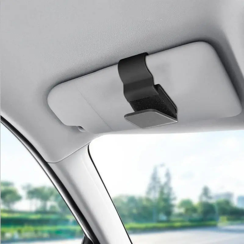 Universal Car Auto Sun Visor Glasses Box Sunglasses Clip Card Ticket Holder Stand Visor Sunglass Holder Eyeglasses Car Accessory