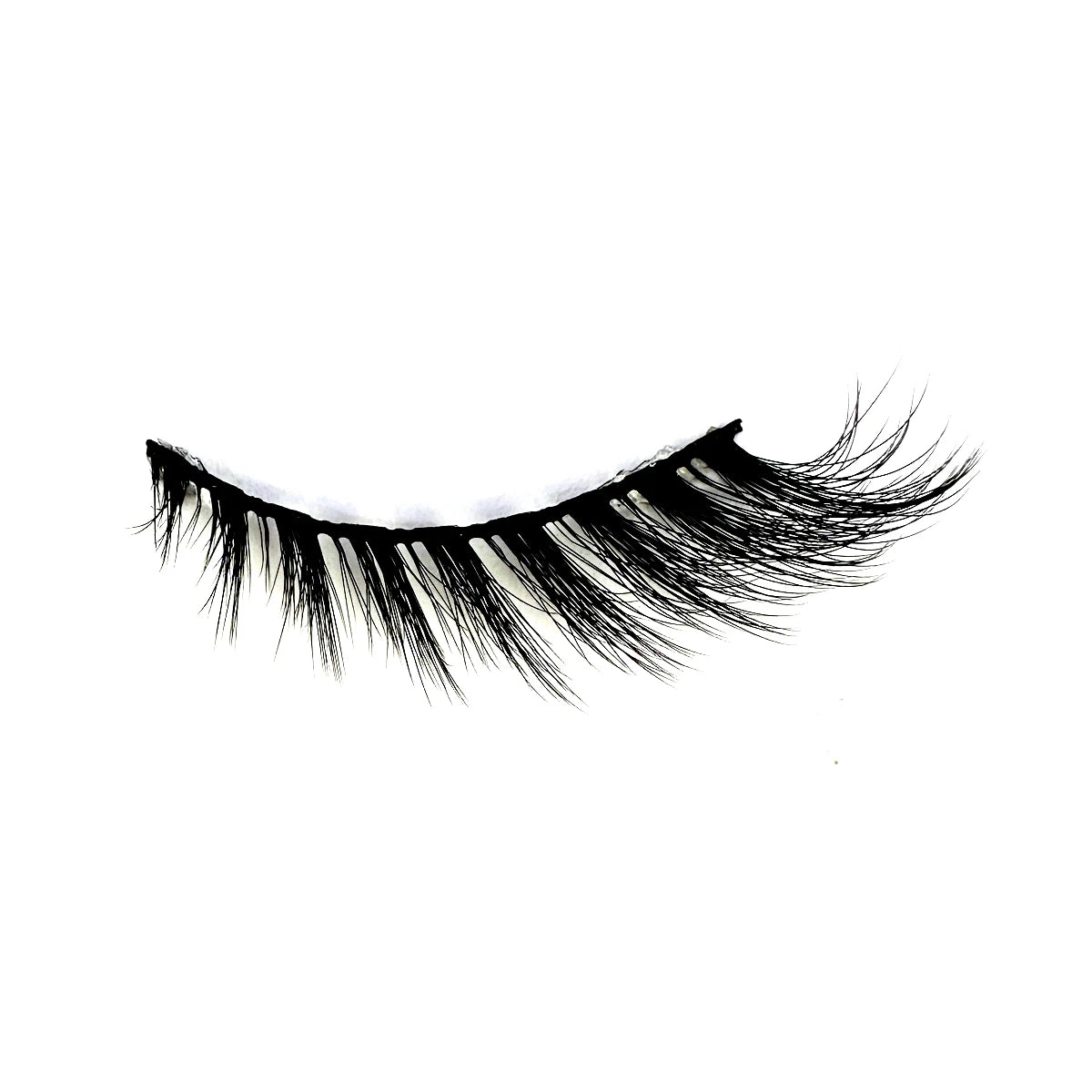 New Cat Eye Lashes Mink Eyelashes 3D Curl Winged Natural Realistic Messy End Eye Elongated Thick False Eyelashes Soft Fake Lashes