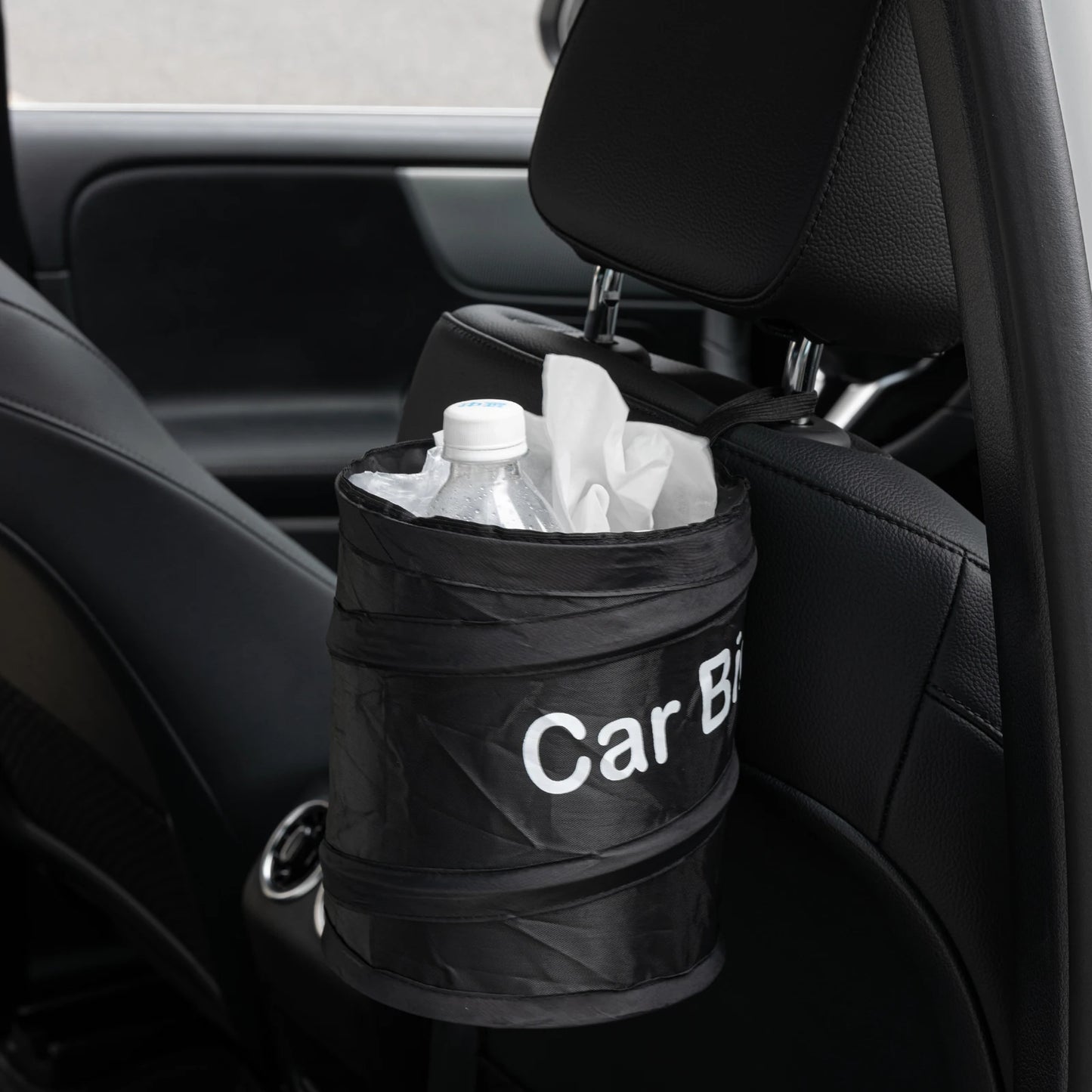 Car Trash Portable Vehicle Garbage Can Foldable Pop-up Waterproof Bag Waste Basket Auto Accessories Interior Car Accessory