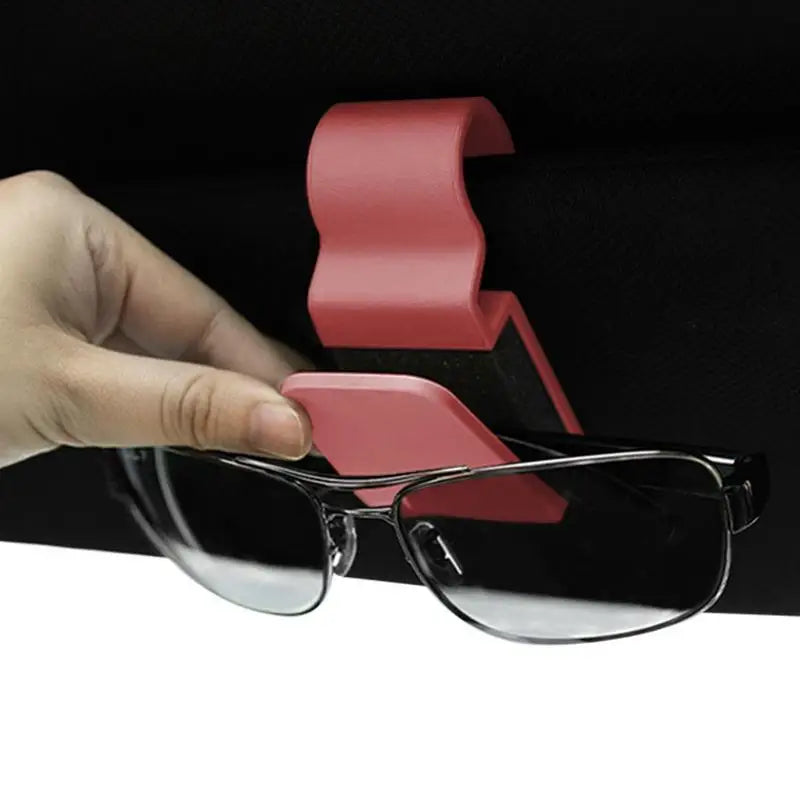 Universal Car Auto Sun Visor Glasses Box Sunglasses Clip Card Ticket Holder Stand Visor Sunglass Holder Eyeglasses Car Accessory