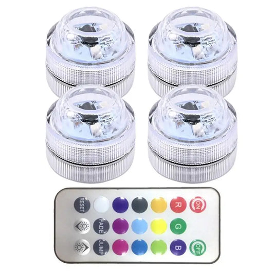 Led Under Car Light Kit Music Sync Color Change Led Car Footlights Remote Control Automotive Lights For Car Interior & Exterior