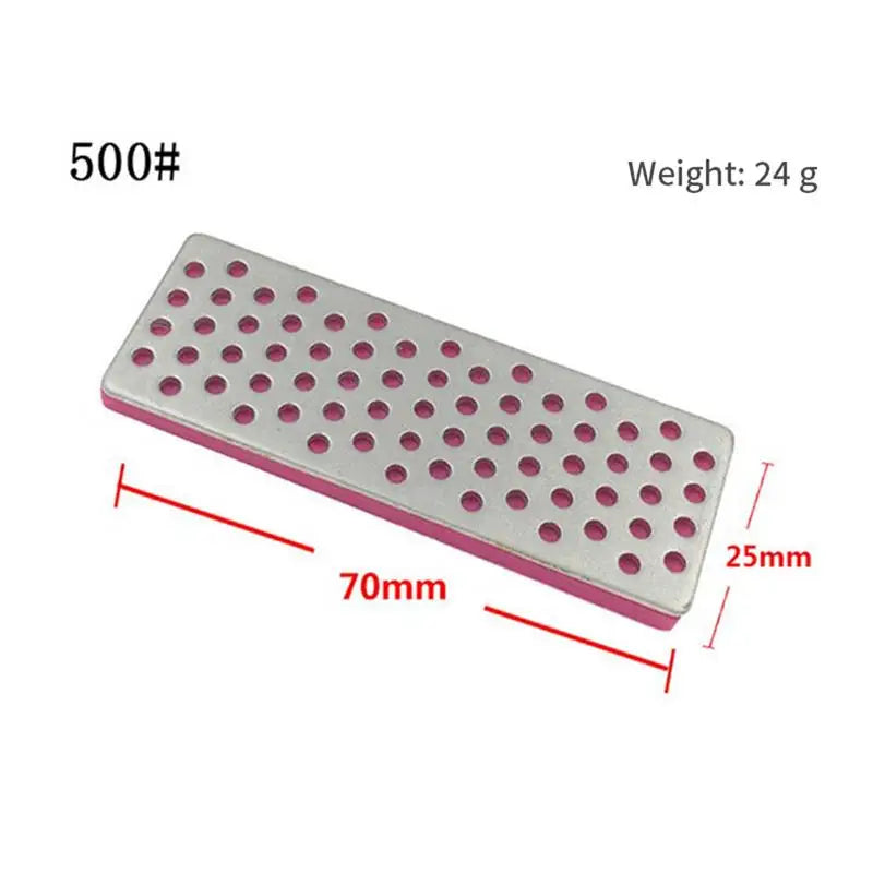 4Pcs Diamond Sharpener Ski Whetstone 1000 500 360 240 Snowboard Grinding Coarse Fine Grit Sharpener For Kitchen