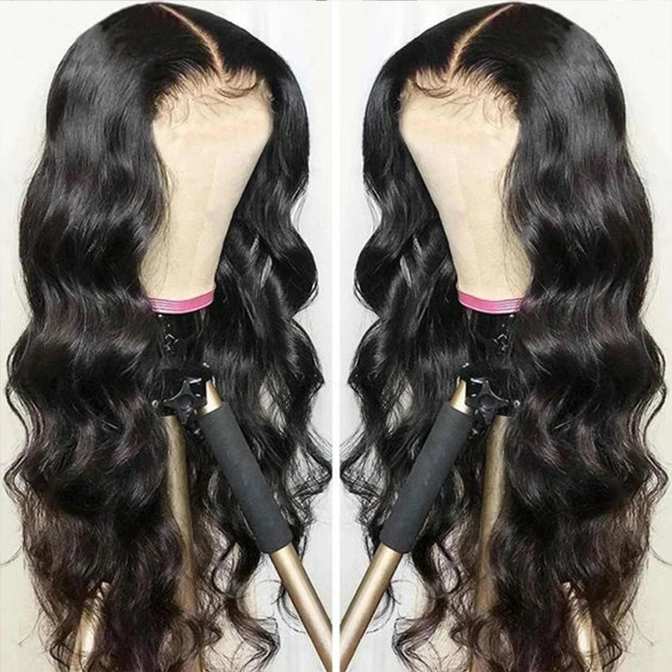 13x4 HD Transparent Lace Front Human Hair Wigs Body Wave Lace Front Wig 13x6 Lace Frontal Wig Brazilian Body Wave Human Hair Wig