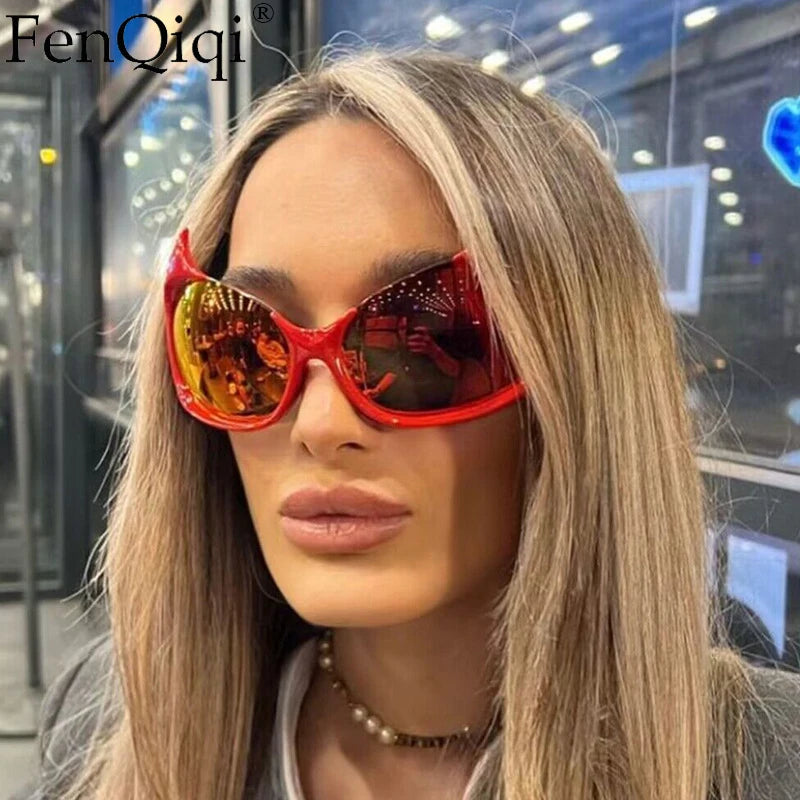 Oversized Sunglasses Luxury New Fashion Sun Glasses