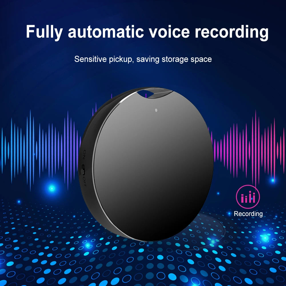 16G 32G Mini Voice Recorder Pendant HD Noise Reduction Voice Activated Professional Dictaphone Digital Audio Voice Recorder